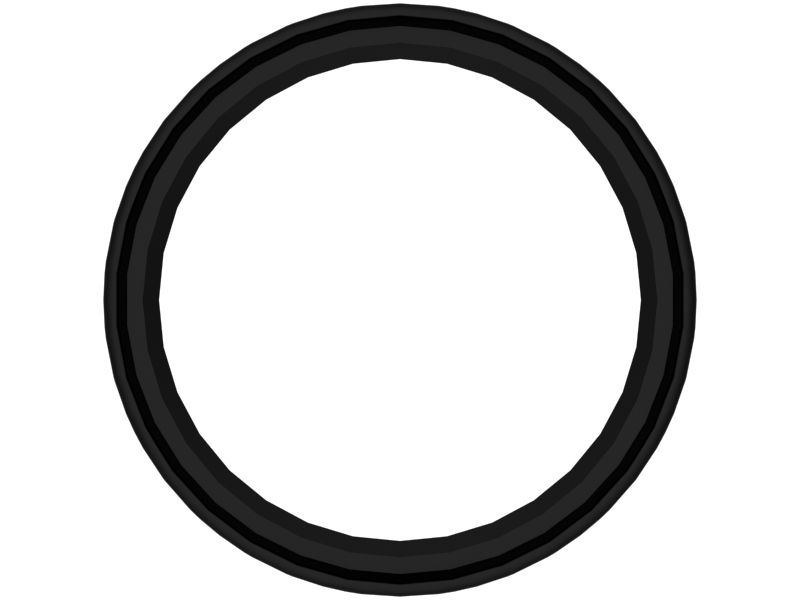 Манжетное уплотнение для диаметра штока 44,95 мм