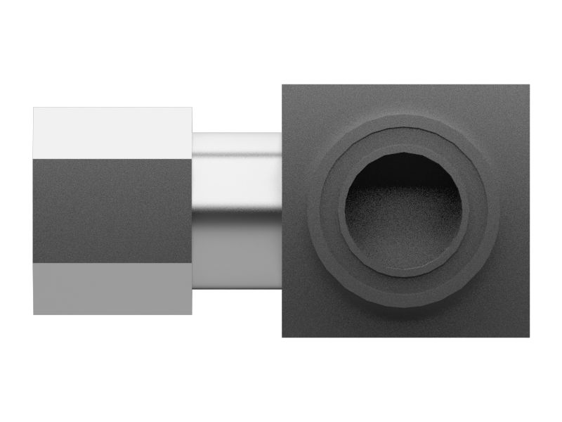 Переходной коленчатый патрубок 90°