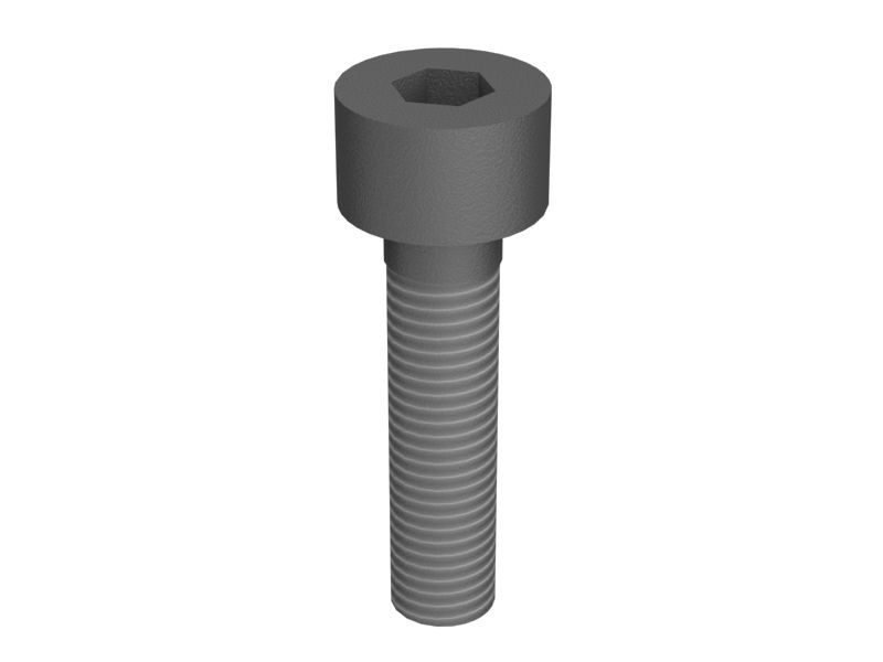 Болт с шестигранной головкой под торцевой ключ M4-0,7 x 16 мм