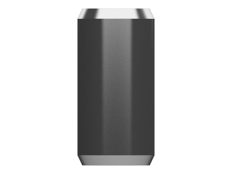 Цельный установочный штифт с наружным диаметром 12,54 мм