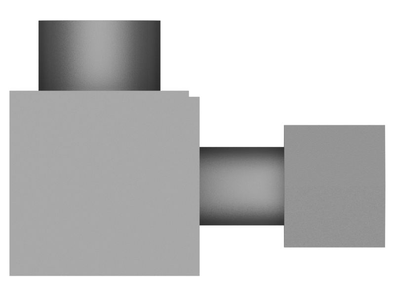 Коленчатый переходник 90 градусов, резьба 13/16-16 х 11/16-16