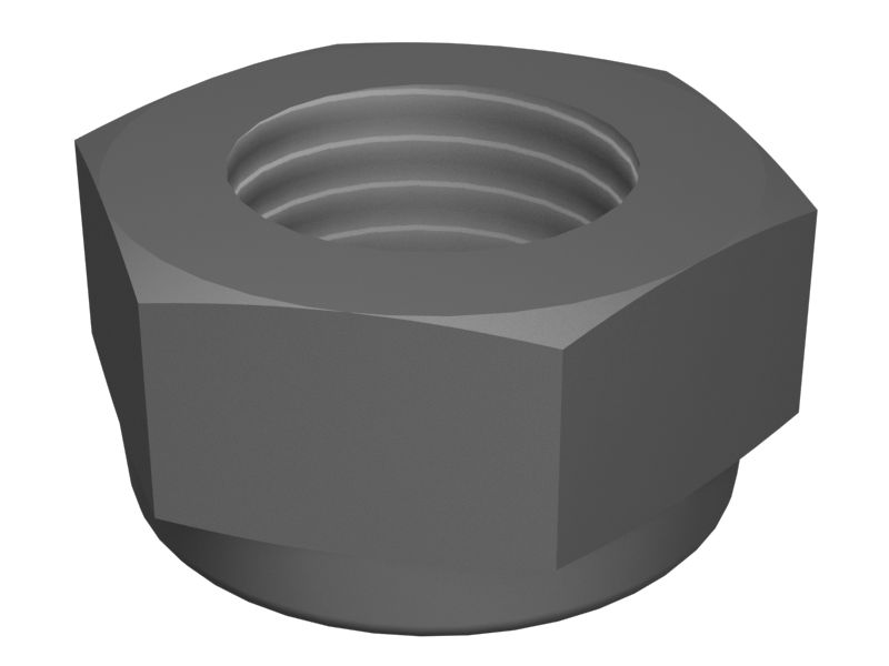 2J-7686: 2 1/2"-12 Шестигранная контргайка