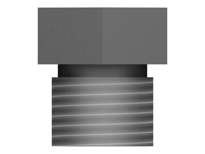 Заглушка с шестигранной резьбой M18X1,5