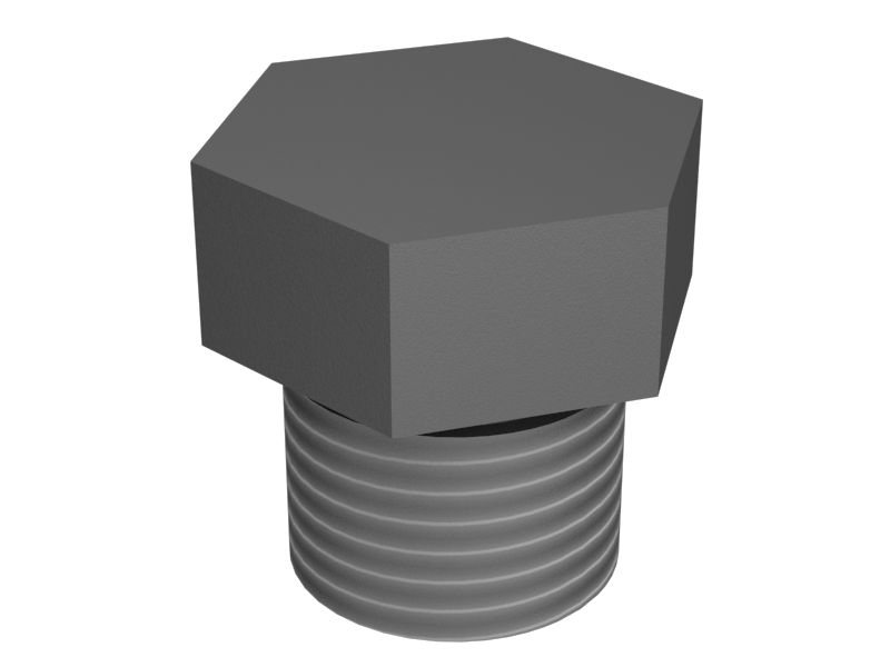 Заглушка с шестигранной резьбой M18X1,5