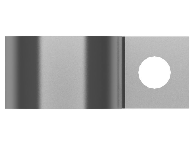 Зажим шириной 25,4 мм для шланга для отвода паров