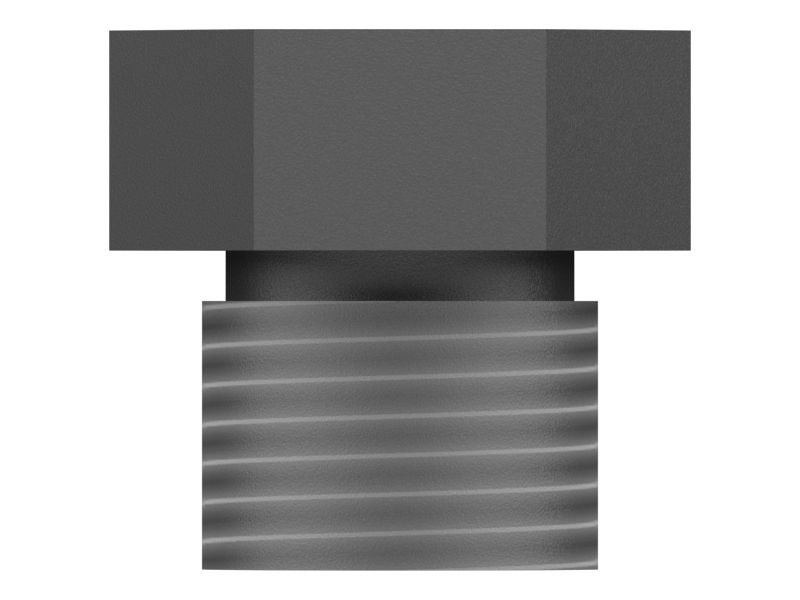 Заглушка с шестигранной резьбой M18X1,5