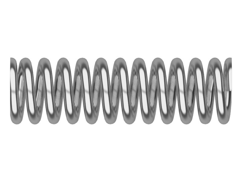 Пружина сжатия свободной длины 64,70 мм