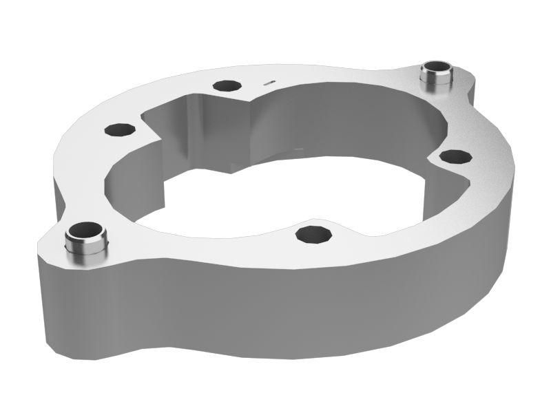 128-7351: Корпус масляного насоса в сборе