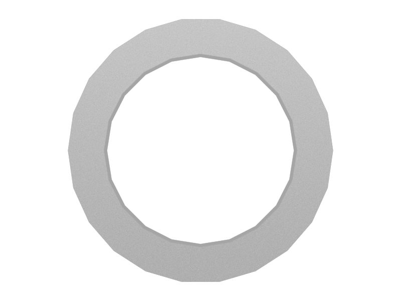 Стальная прокладка длиной 57 мм