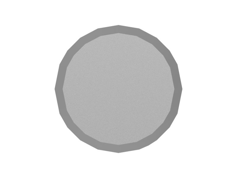 Прямой сплошной установочный штифт с внешним диаметром 12,63 мм