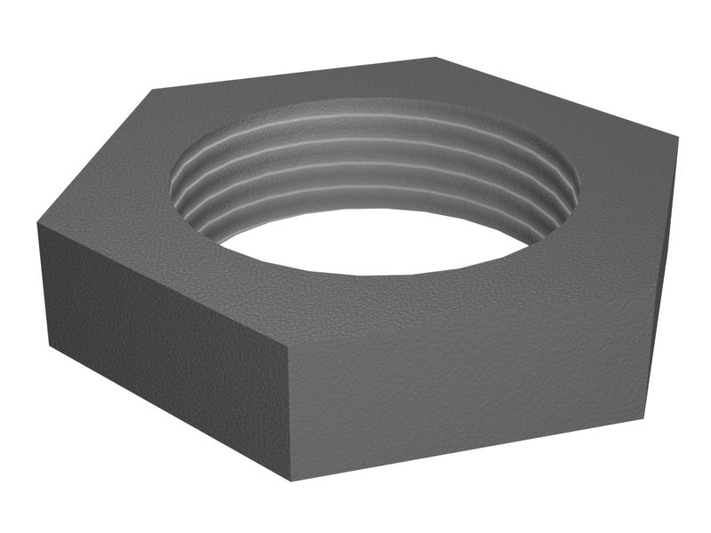 Контргайка шестигранная