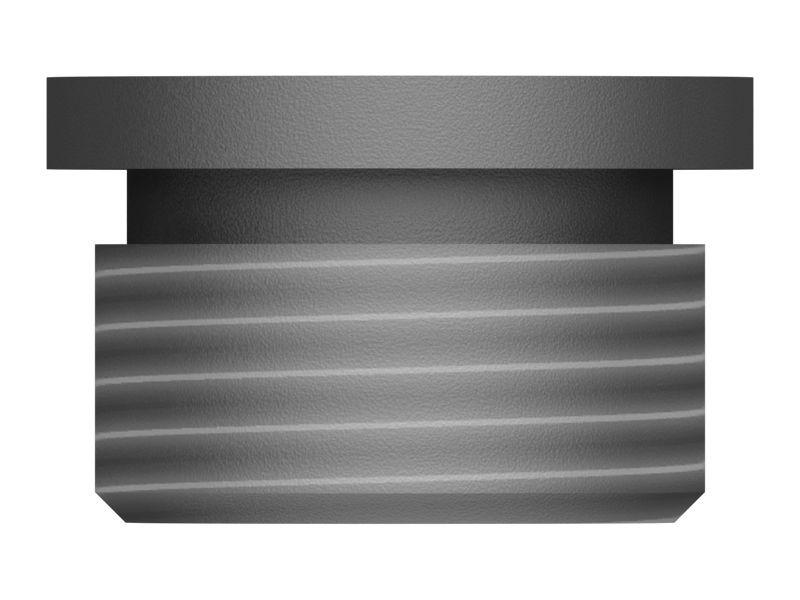 Заглушка с головкой под шестигранный торцевой ключ