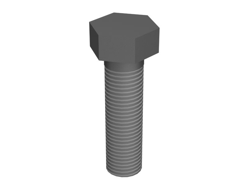 178-2991: MJ20x2.5 Self-Locking Hex Head Bolt | Cat® Parts Store