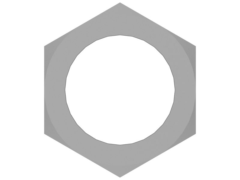 Резьбовая контргайка 1-7/8-12