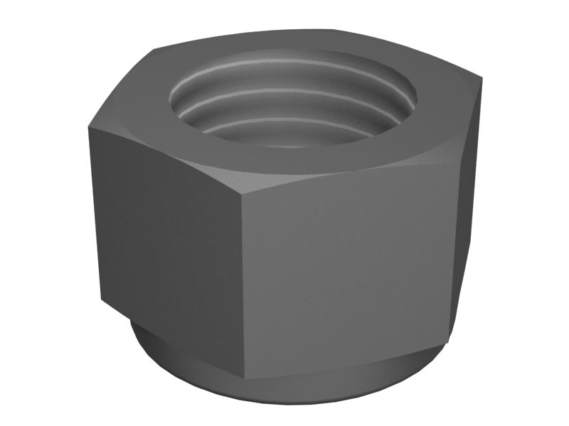 5J-4561: Стопорная гайка с резьбой 1 - 14