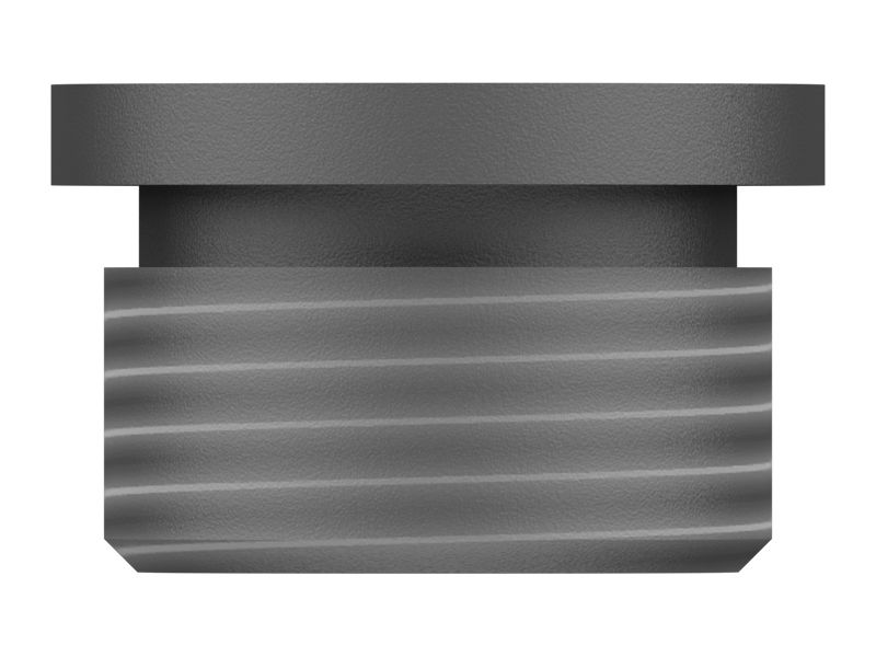 Заглушка с головкой под шестигранный торцевой ключ