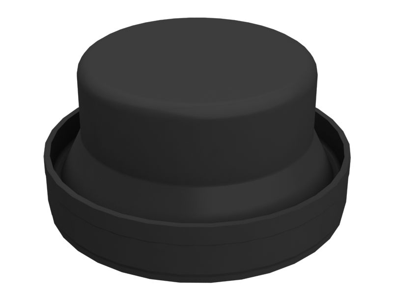 Колпачок ступицы направляющего колеса