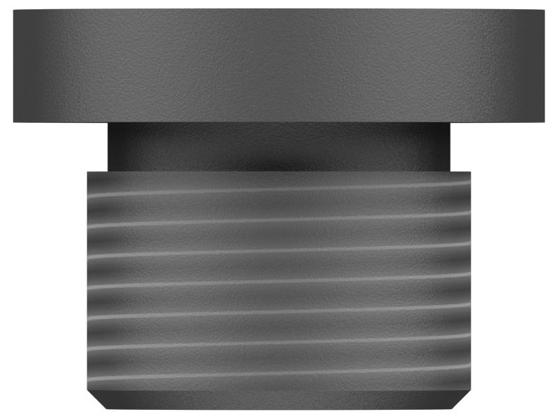 Заглушка с головкой под шестигранный торцевой ключ