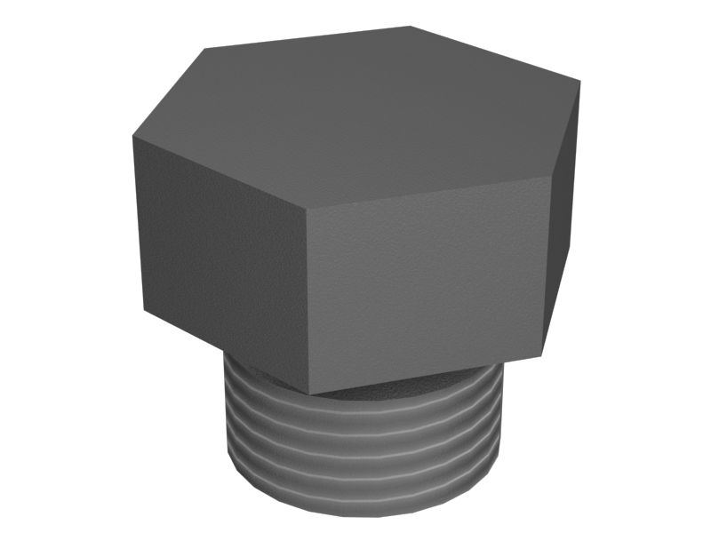 Заглушки с цилиндрической резьбой под уплотнительное кольцо