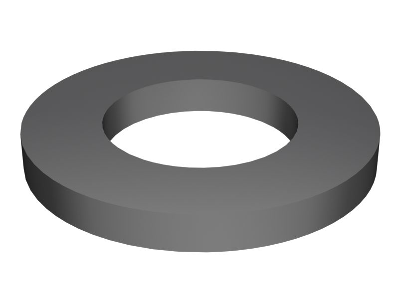 Латунная шайба с внутренним диаметром 13,1 мм