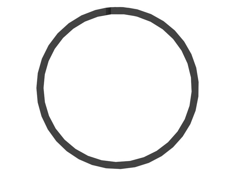 Износное кольцо поршня, диаметр отверстия 75 мм