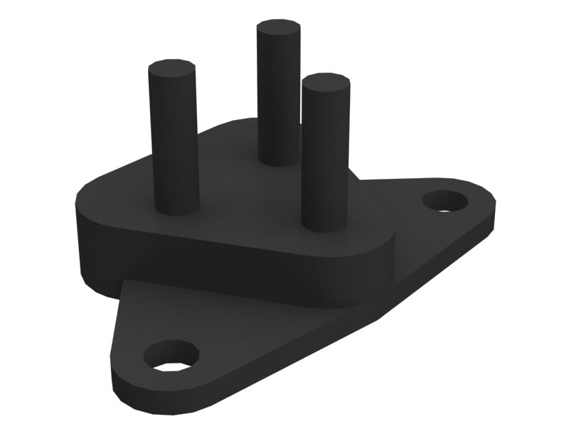 3-позиционный соединительный блок