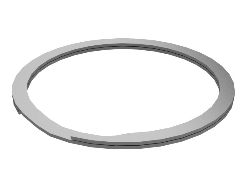 Наружное стопорное кольцо свободного диаметра 28,63 мм