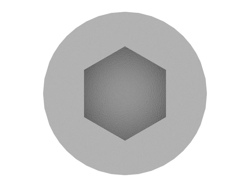 Болт с головкой под шестигранный торцевой ключ