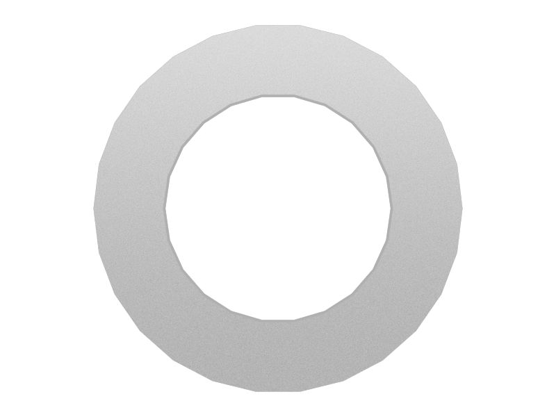 Стальная прокладка внутреннего диаметра 17,14 мм