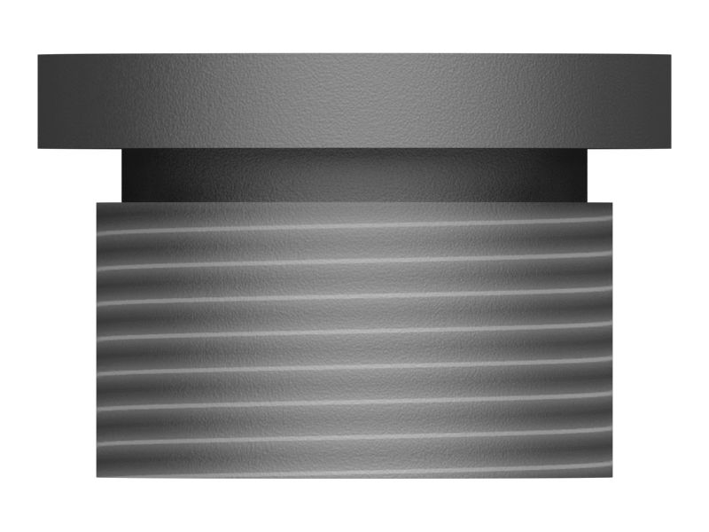 Заглушка с головкой под шестигранный торцевой ключ