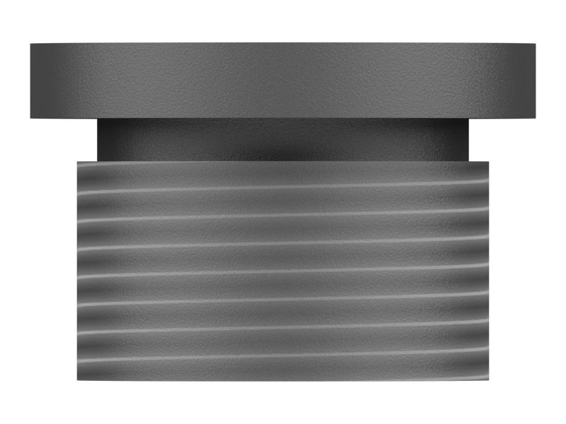 Заглушка с головкой под шестигранный торцевой ключ