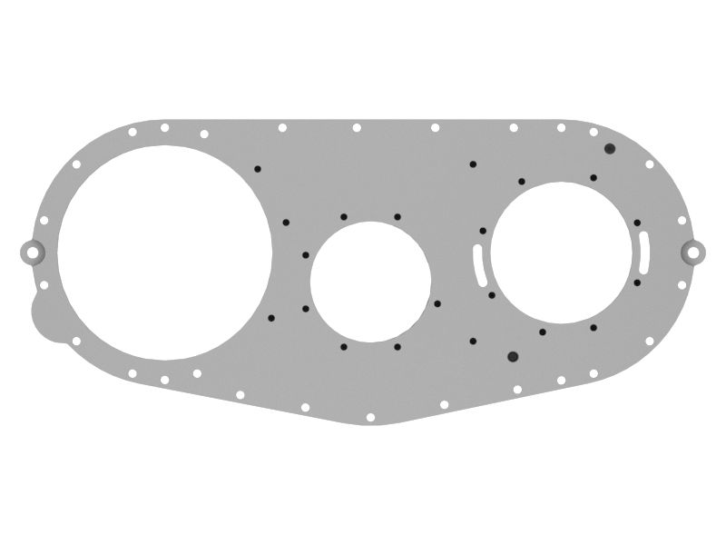 Крышка картера коробки передач