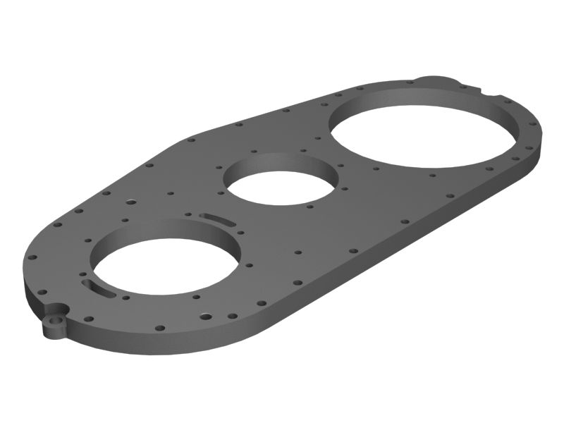 Крышка картера коробки передач