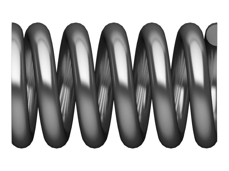 Пружина сжатия со свободной длиной 31,40 мм