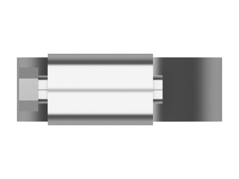 Хомут для шланга с минимальным внутренним диаметром 42,9 мм