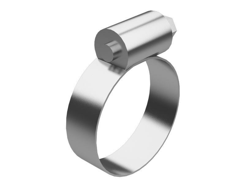 Хомут для шланга с минимальным внутренним диаметром 42,9 мм