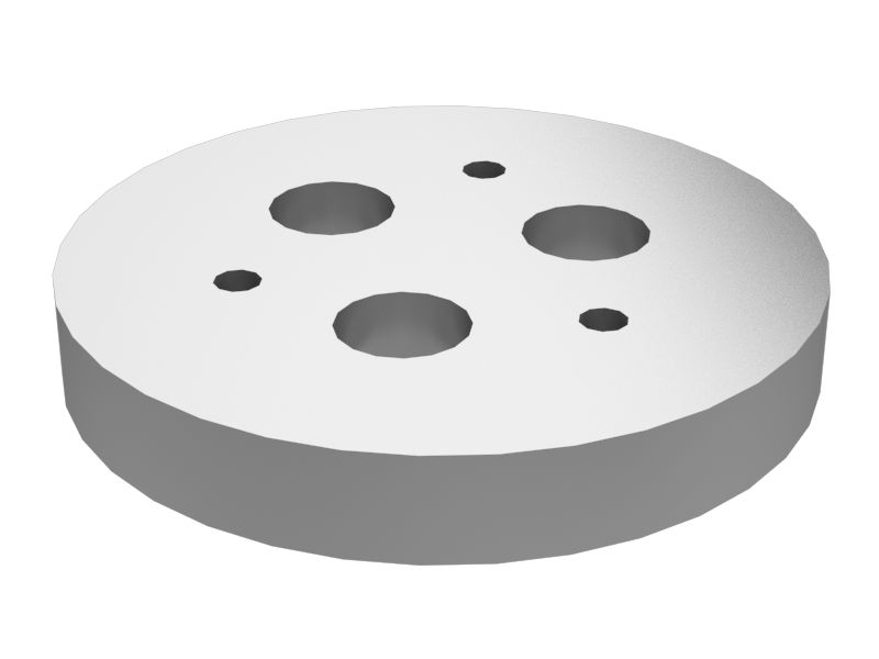 9D-3075: Стальной фиксатор с наружным диаметром 101,60 мм