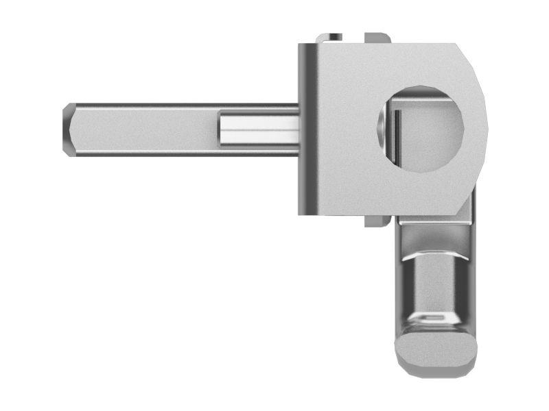 Компактная защелка с Т-образной планкой