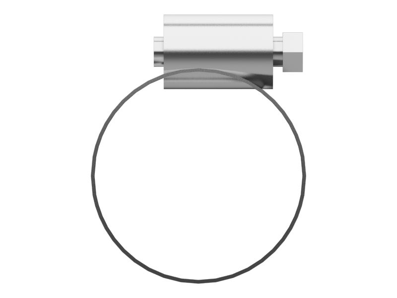 Хомут для шланга с минимальным внутренним диаметром 42,9 мм