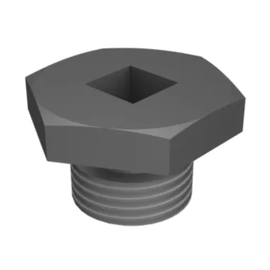 133-5631: 1-14 gevind Hex-drev afløbsprop