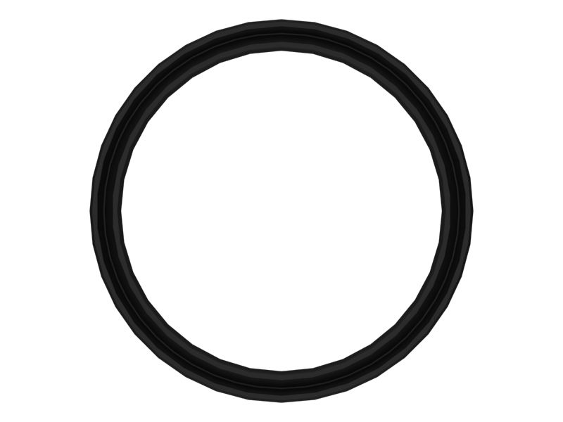 Грязесъемное уплотнение шириной 8,5 мм