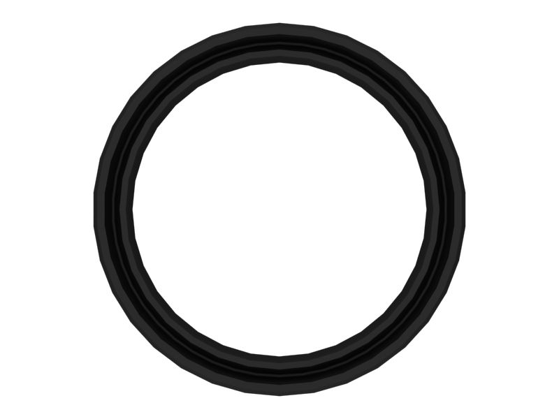 Грязесъемное уплотнение диаметром 40 мм