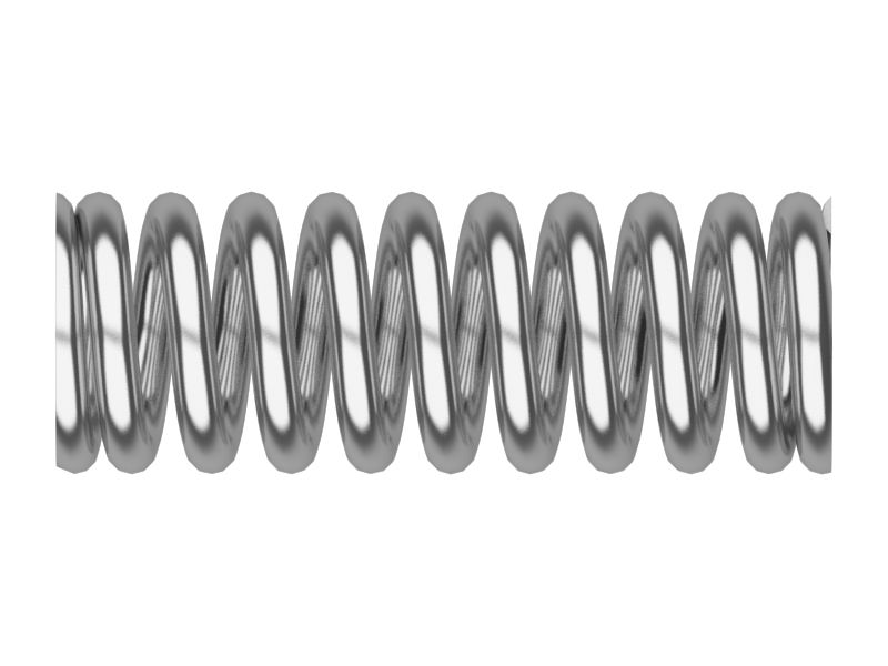 Пружина сжатия со свободной длиной 52,10 мм
