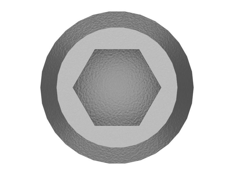 Резьбовой стальной винт M8X1,25