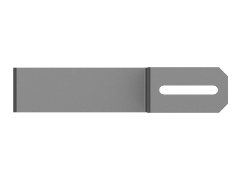 Стальной зажим длиной 239,70 мм