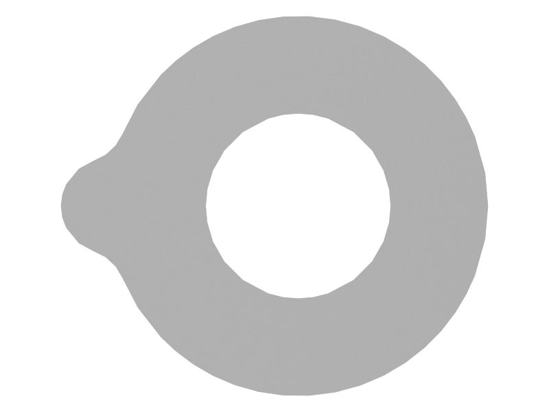 Шайба с внутренним диаметром 78 мм