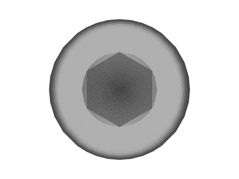 Болт с головкой под шестигранный торцевой ключ