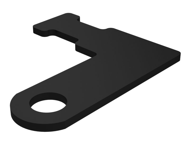 224-9222: Кронштейн трассировки электрических линий толщиной 2,5 мм