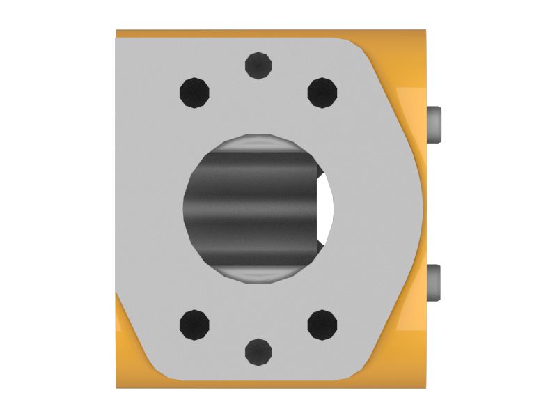 Корпус масляного насоса в сборе