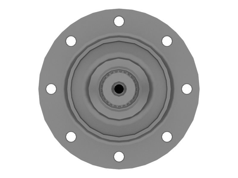 Шпиндель колеса ведущего моста